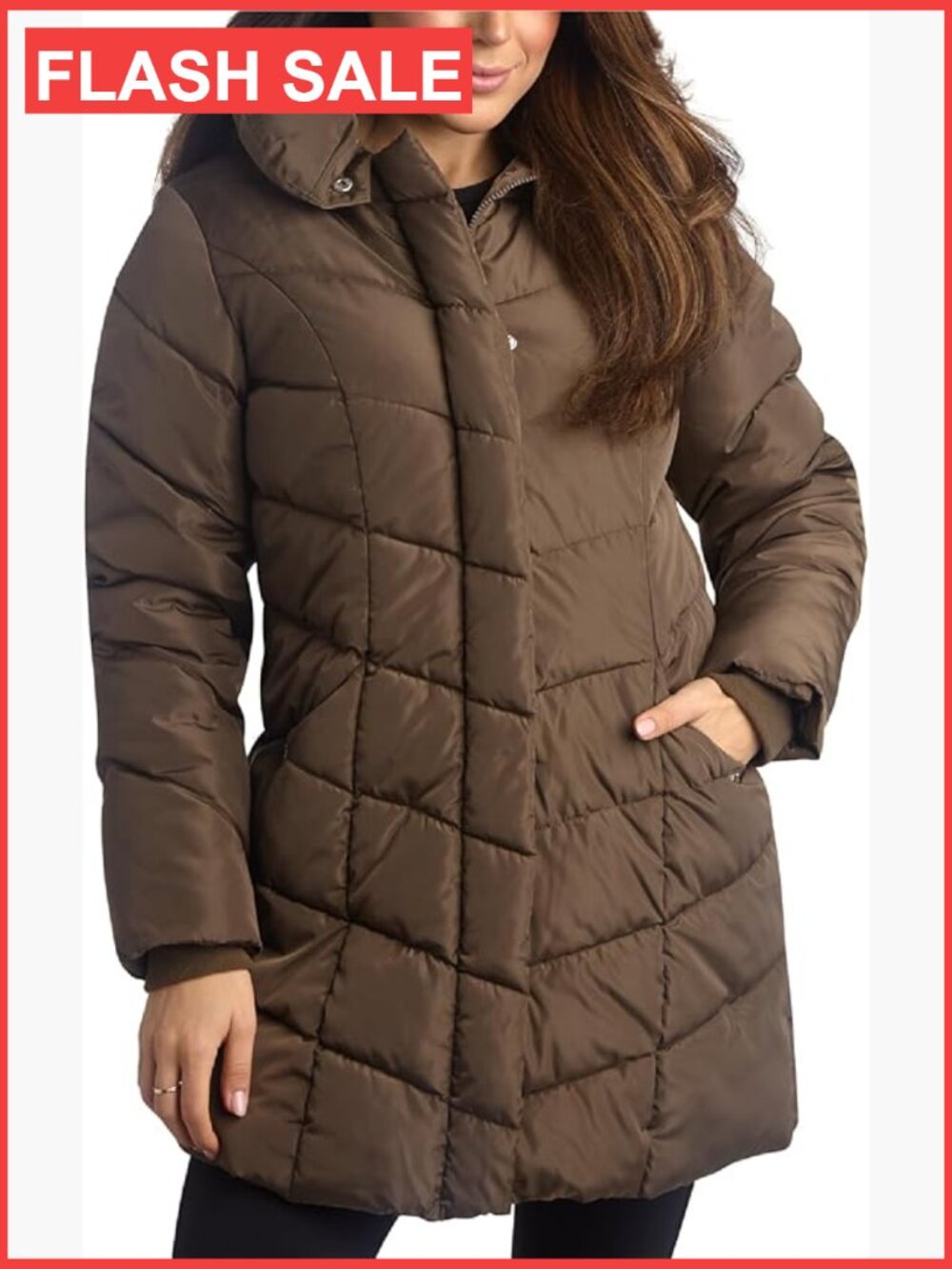 Long Puffer Coat - Heavyweight Insulated Fall Winter Jacket Windproof Bubble